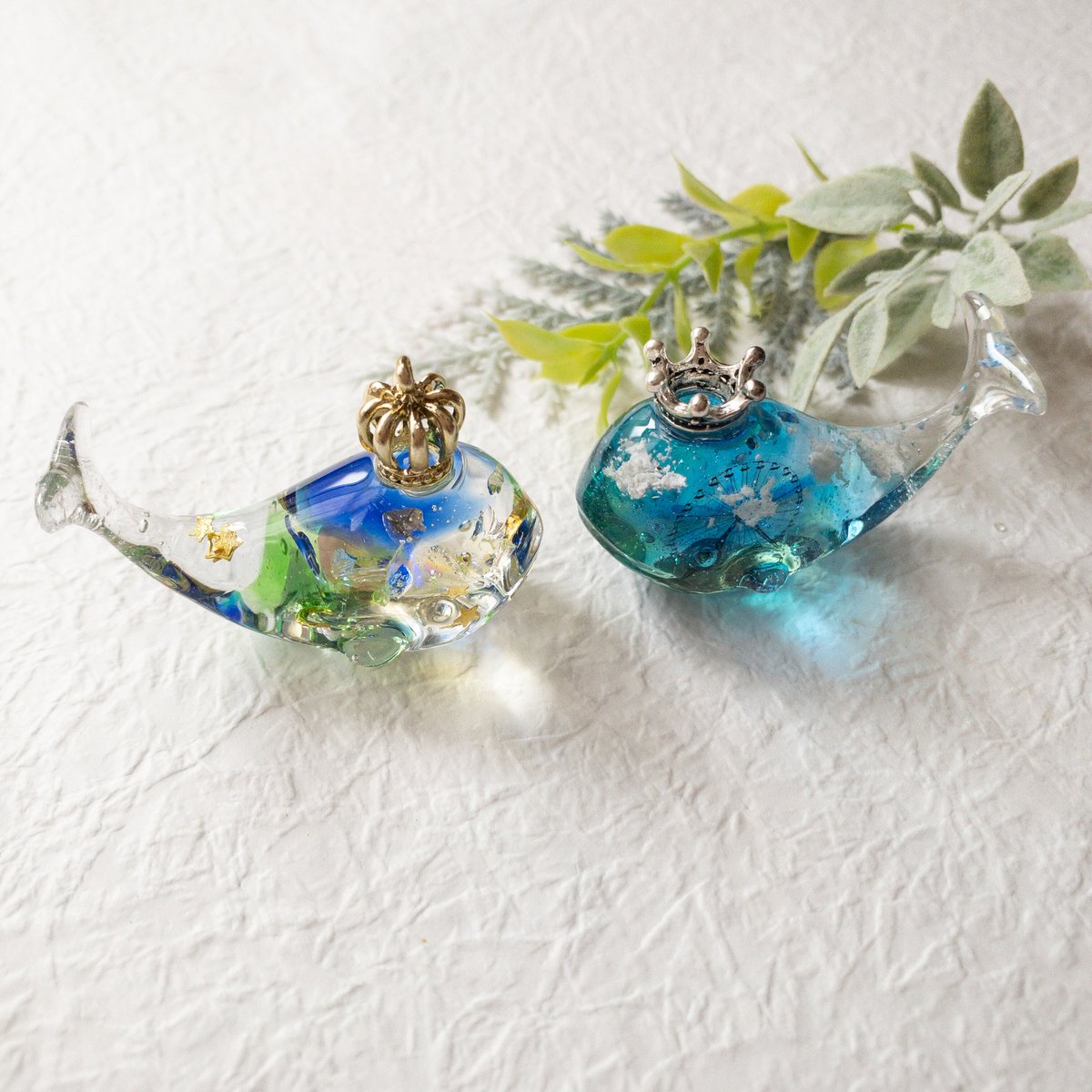 潤う手乗りクジラ～琉球の星空オーロラクジラ～ | irohaya.