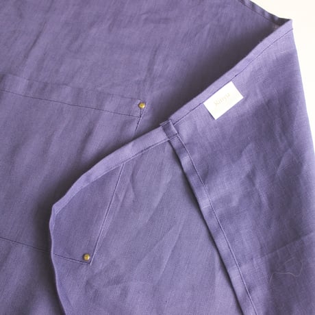 【Standard apron】Blue purple