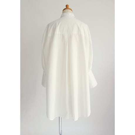【Over size shirt】white