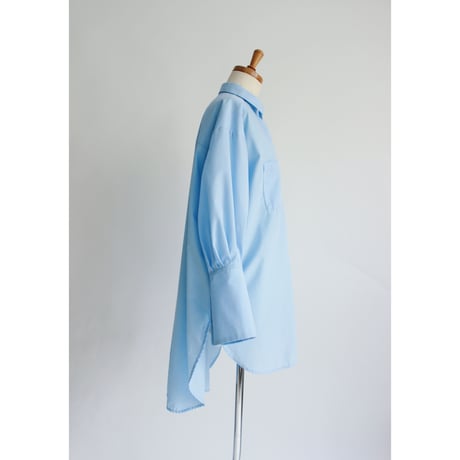 【Over size shirt】Light blue