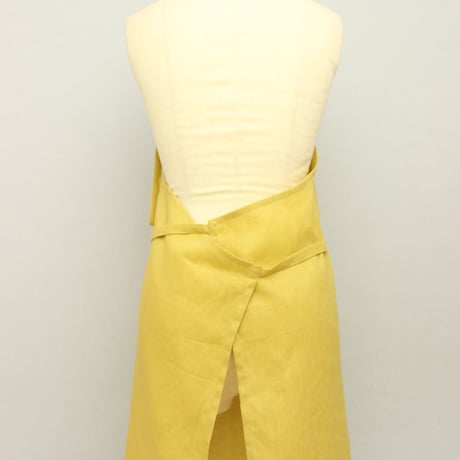 【Standard apron】Light yellow