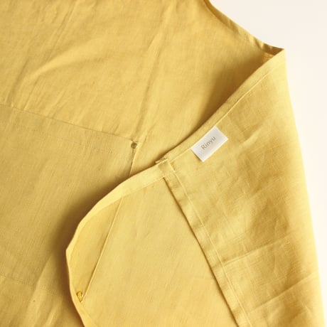 【Standard apron】Light yellow