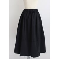 【Gather volume skirt】Black