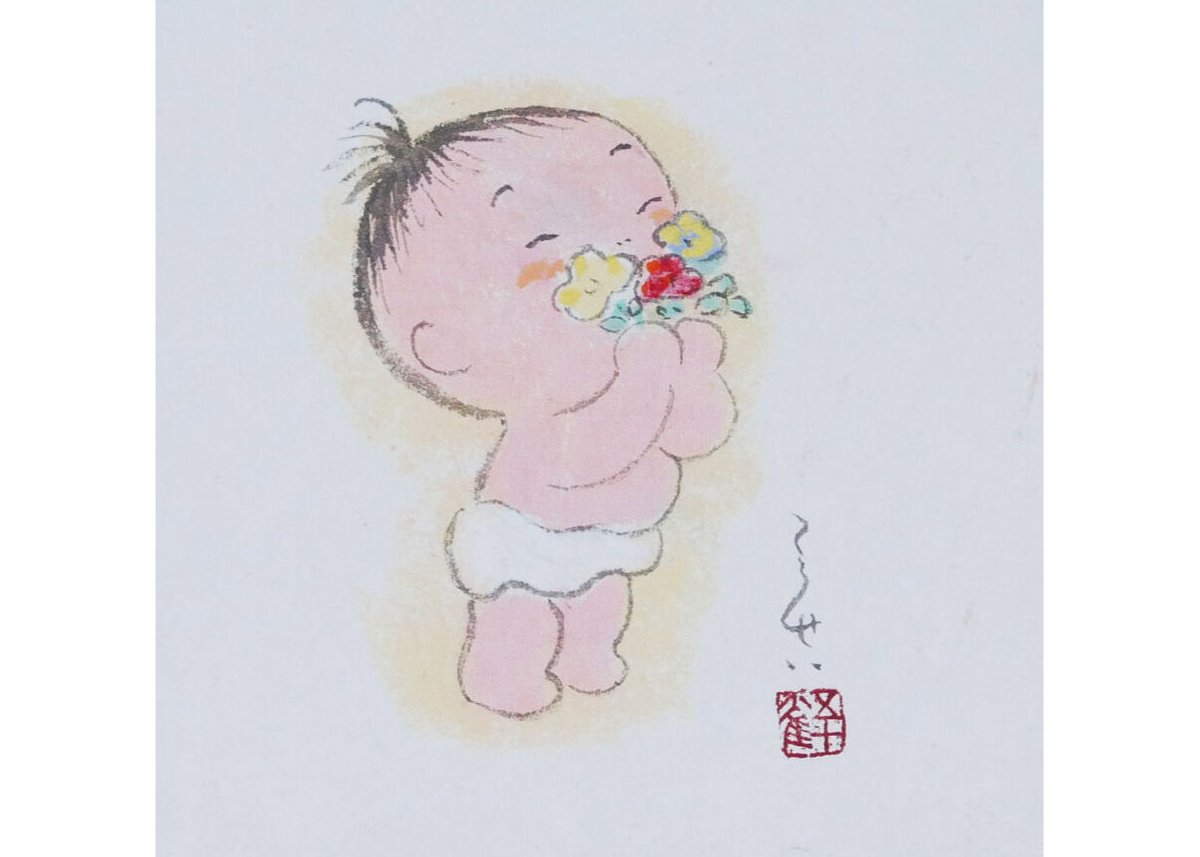 原画】前田こうせい「桃太郎2」額入り | 前田こうせい・一期一会