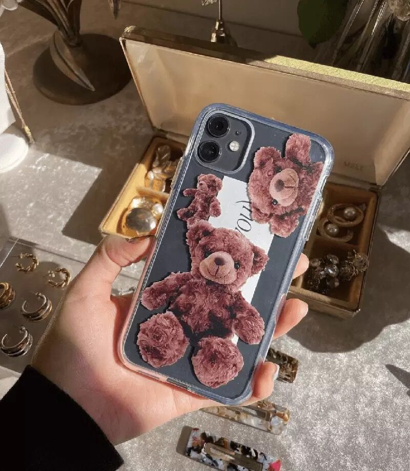 即納》テディベア iPhoneケース | The MARKET CASE