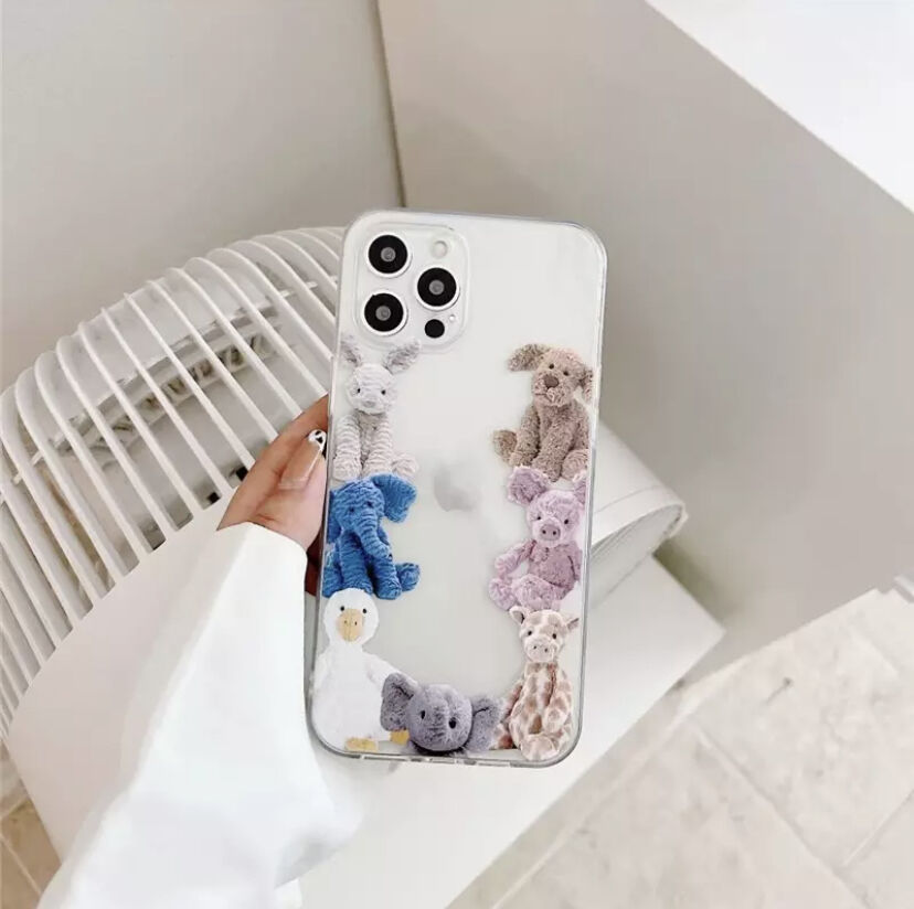 OSCHINO テディベア iPhoneケース Amazon.co.jp: iPhonese2用ケース くま クリア カバー テディベア 透明