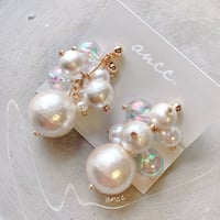 ［earring］bubble pearl earring