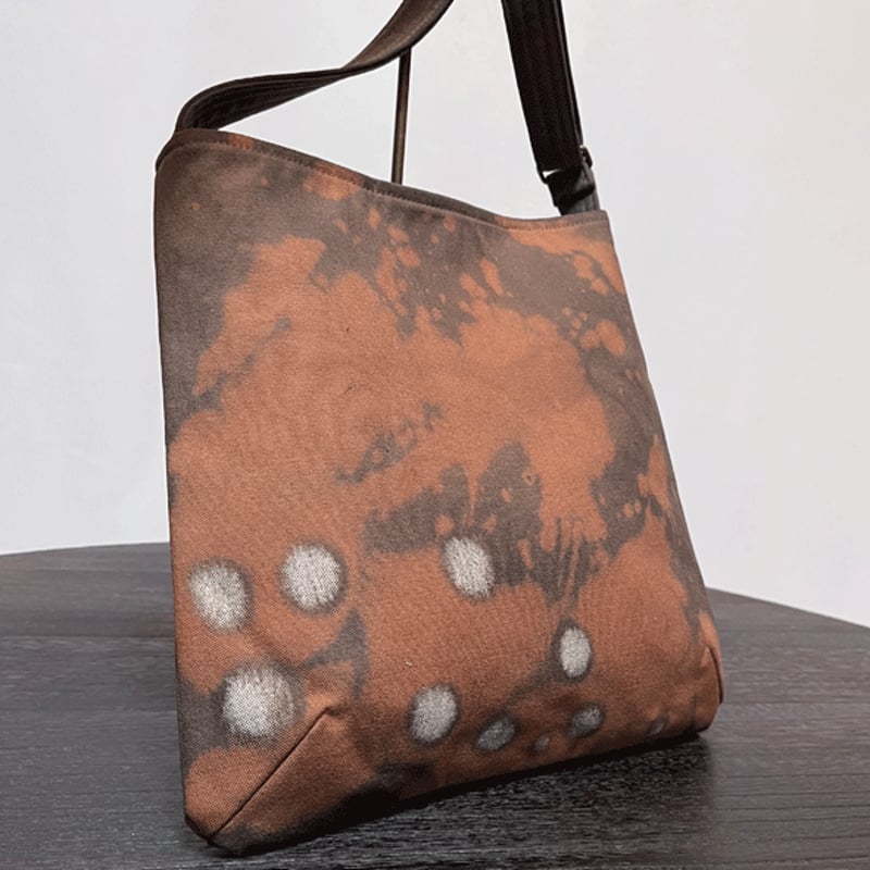 リメイク版 柿渋染め帆布ショルダー23009 | fuitto's STORE