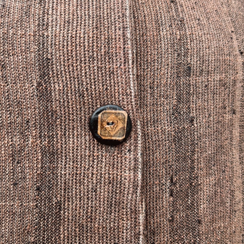 柿渋染めジャケット 播州織柿渋染めジャケット24007 | iichi 日々の暮らしを心地よく