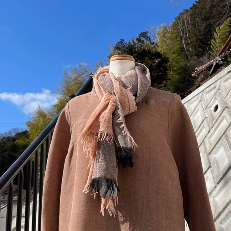 美品✨シビラ ロングコート ストール付き アシンメトリー シルク ウール 茶色 1880848_24749671_1416984994_k3.jpg