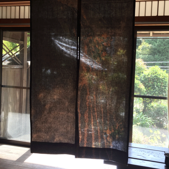 柿渋染め暖簾21089 | fuitto's STORE