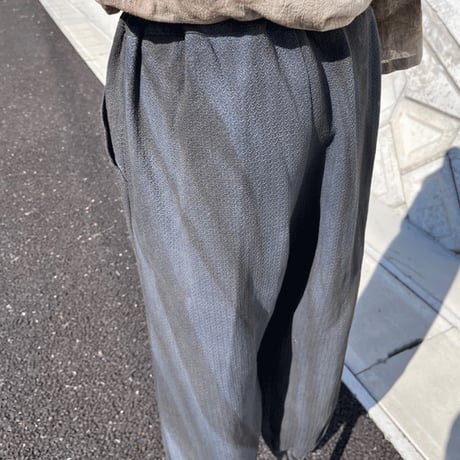 播州織綿パンツ22098