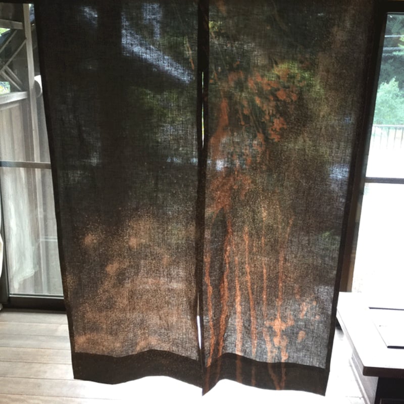 柿渋染め暖簾21089 | fuitto's STORE