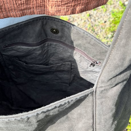 柿渋染め帆布ショルダー23035