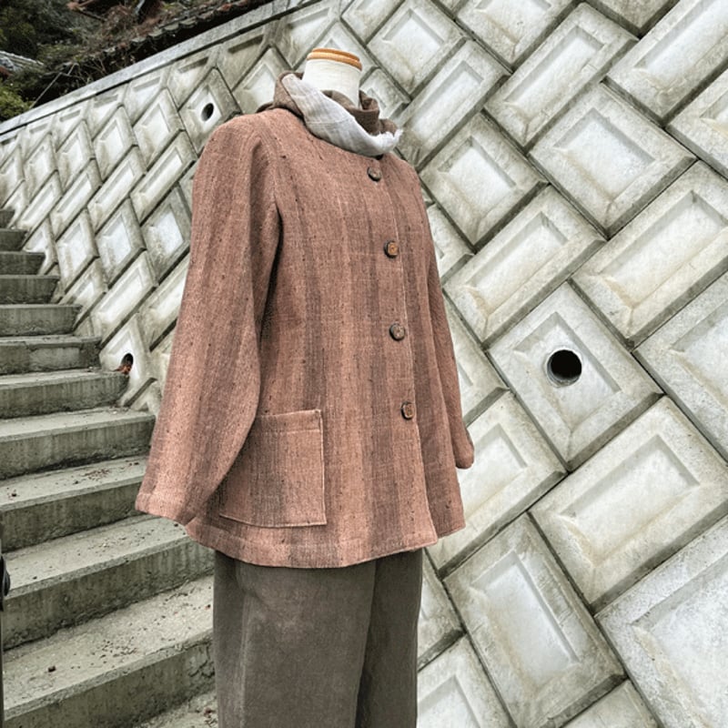 柿渋染めジャケット tent-Mark DESIGNS