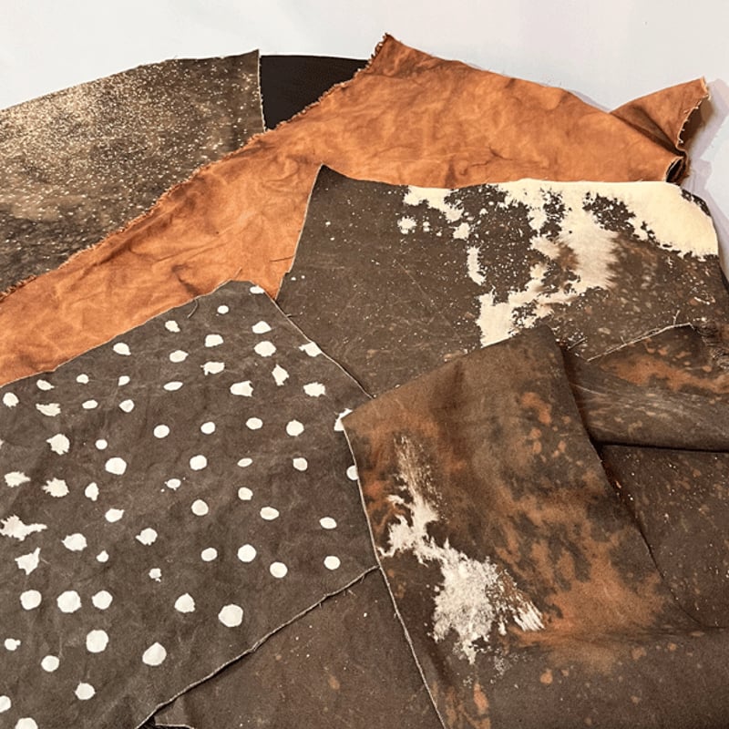 柿渋染め帆布生地K23001 | fuitto 