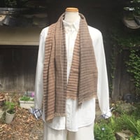 織と染めダブルぼかしストールK25030