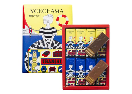横濱ミルフィユ　ミルク＆紅茶8個入