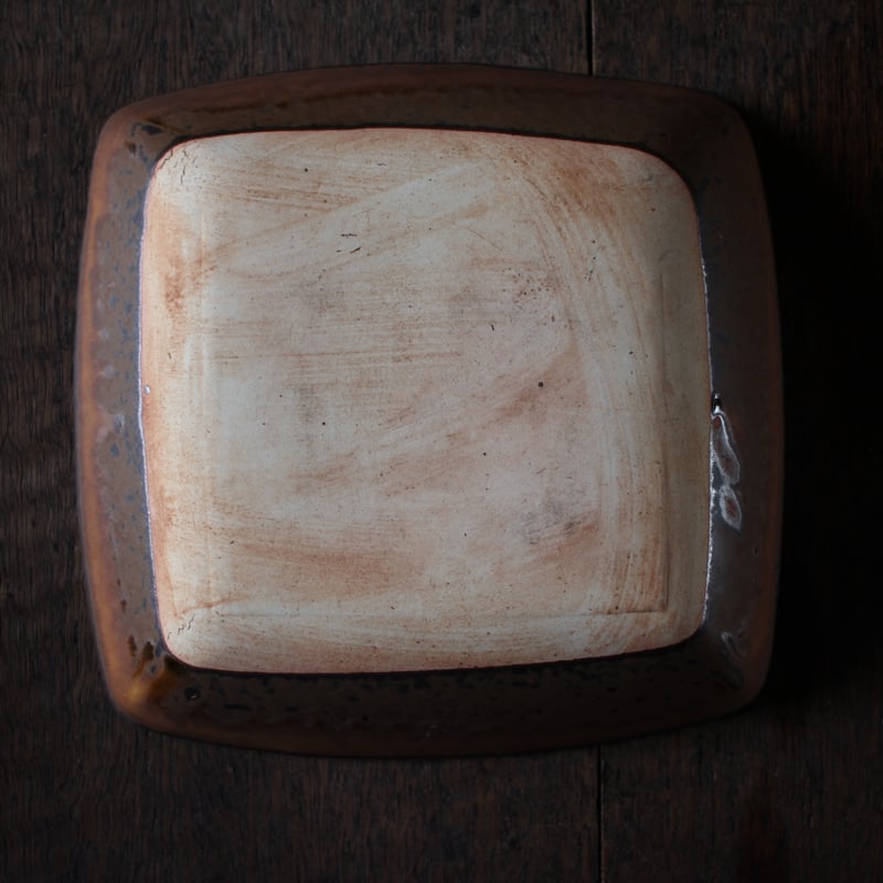 十場天伸/耐熱四角鉢 | なべ秀陶器店