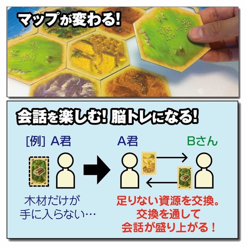 カタン スタンダート新版 | シンキングファクトリー オンラインストア