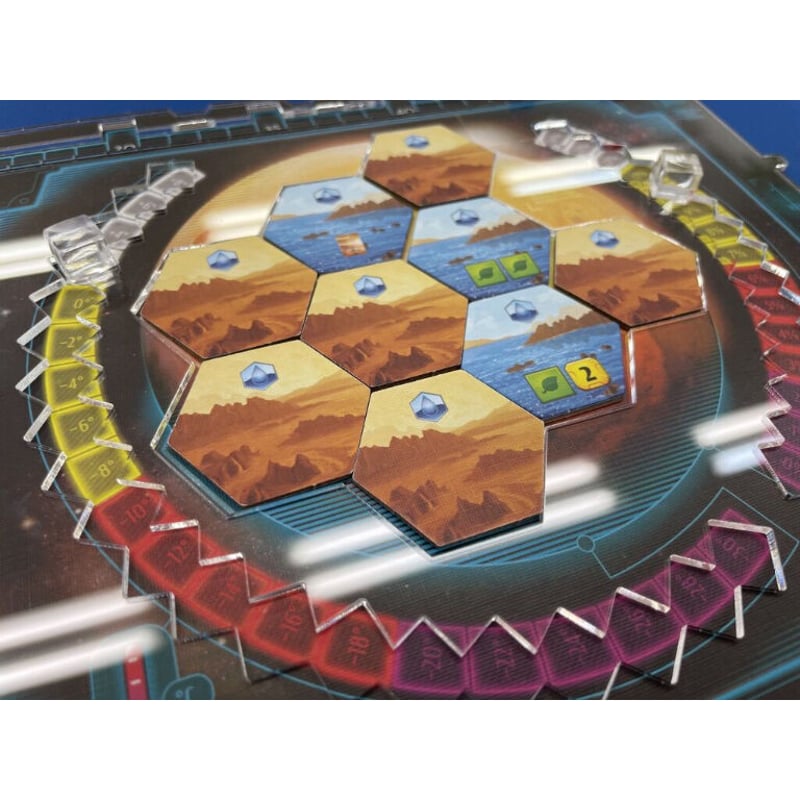 ボードゲーム「テラフォーミングマーズ」の金属製 メタル セット