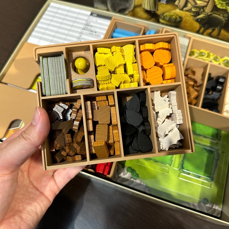 アグリコラ：リバイズドエディション用インサートケース