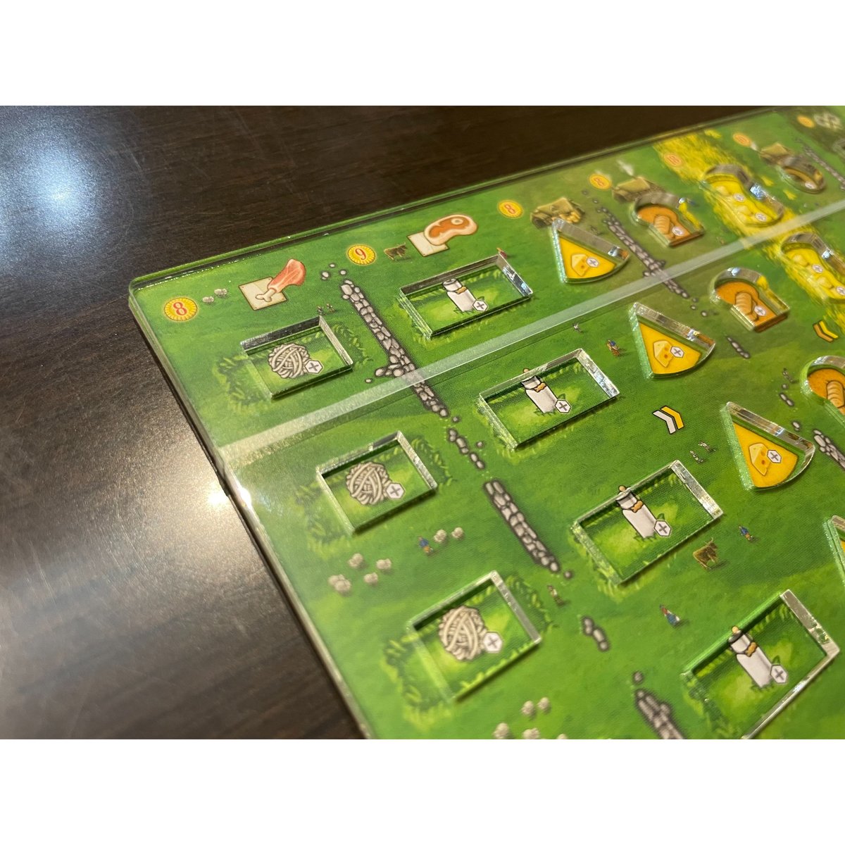 【mihi0001】クランズオブカレドニア クランズオブカレドニア（第2版）専用オーバーレイ【個人ボード4
