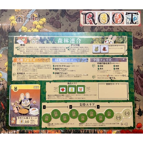 ルート用オーバーレイセット 【個人ボード4陣営 ＋クラフトアイテム】
