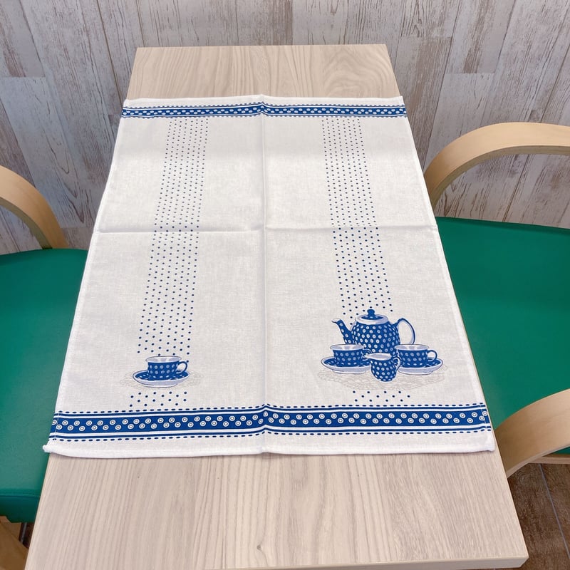 ポーランド製 キッチンクロス青 | lilia