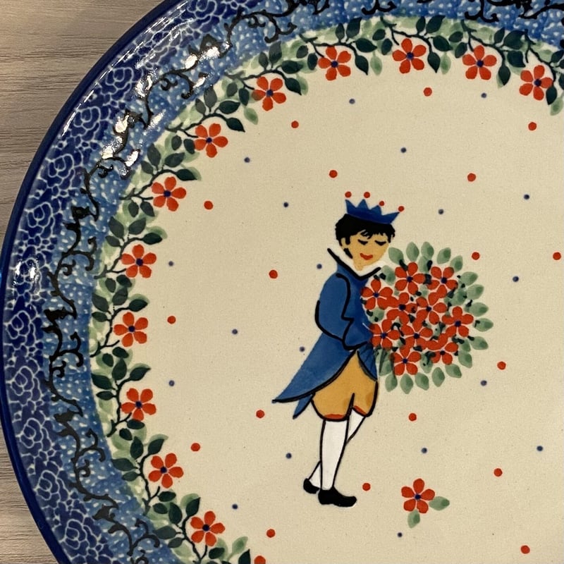 20cmプレート 086-U3-4825X ツェラミカアルティスティチナ社 | lilia