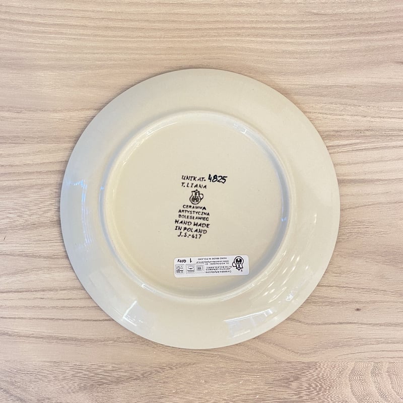 ゆかり 未使用 純銀 盃 円形 ディスプレイプレート 44g 20cmプレート 086-U3-4825X ツェラミカアルティスティチナ社 | lilia