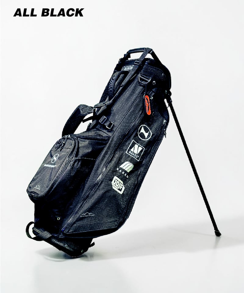 SUN MOUNTAIN×NAKED GOLF Self sponsored caddy ba