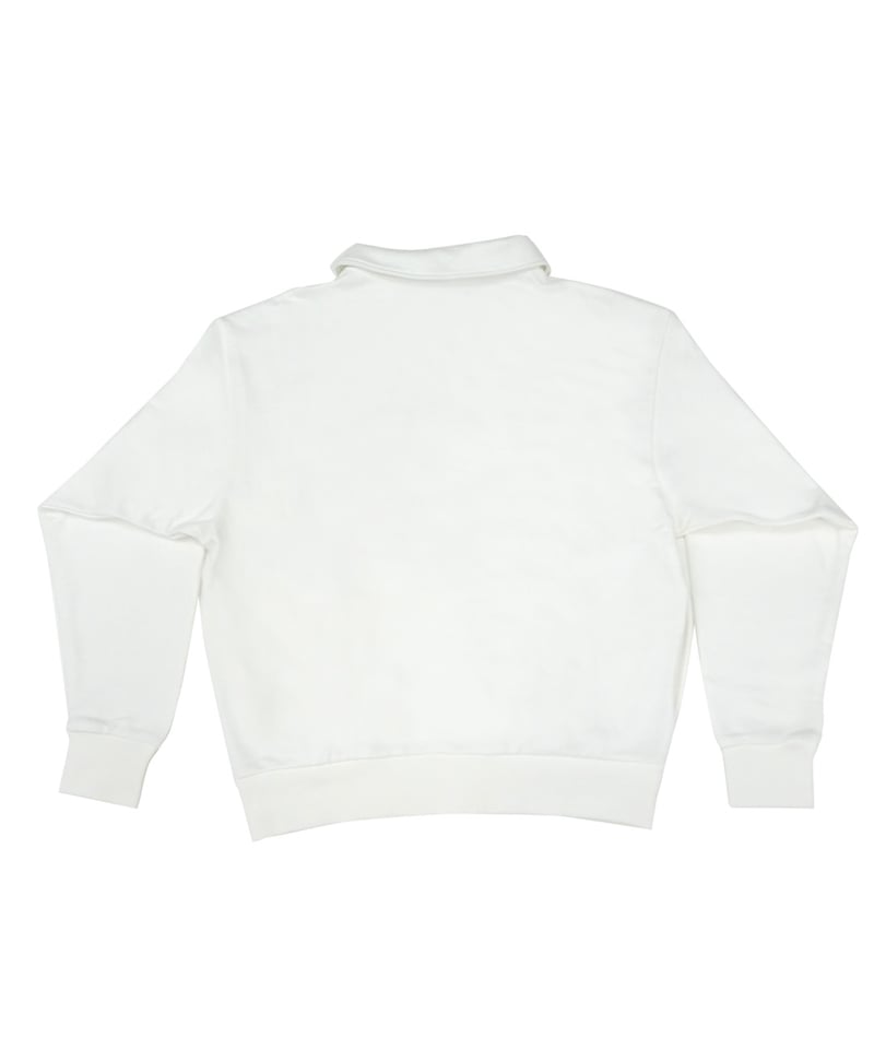WHITE】Pocket polo sweat | NAKED GOLF | ネイキッドゴルフ