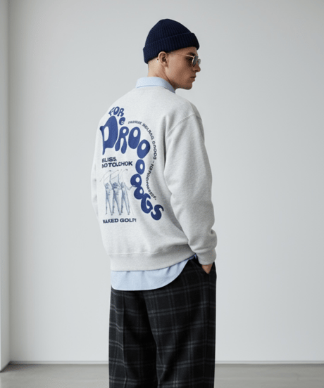 【L.GRAY】Fore Droogs Sweat shirt