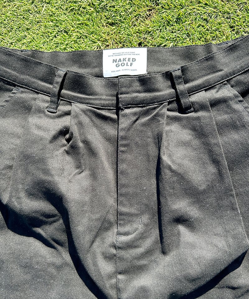 BLACK】Perfect 2tack chino skirt | NAKED GOLF |