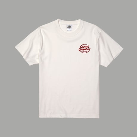 チェリーズカンパニー  ロゴTシャツ-バニラ-