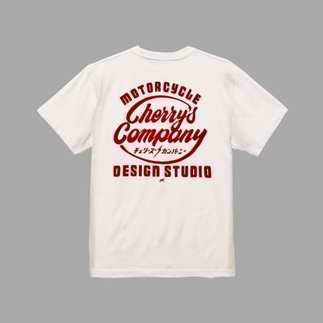 チェリーズカンパニー  ロゴTシャツ-バニラ-