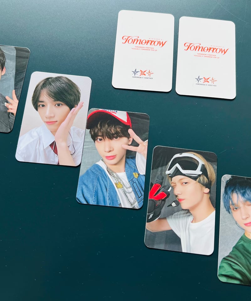 TXT 　TOMORROW 韓国　ポップアップ トレカ　購入特典ラキドロ 全員 TXT TOMORROW 韓国ポップアップ トレカ購入特典ラキドロ 全員