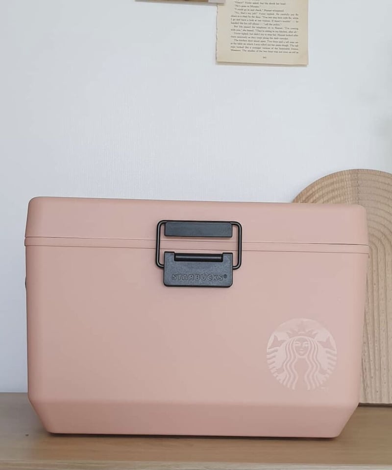 韓国スタバ限定 Starbucks クーラーボックス ピンク サマーデークーラー