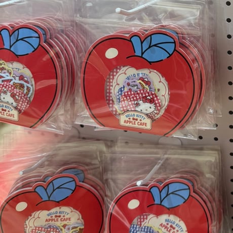 【5月買付】[Hello Kitty] ハローキティ 韓国キティカフェ Apple Cafe MD ステッカーパック