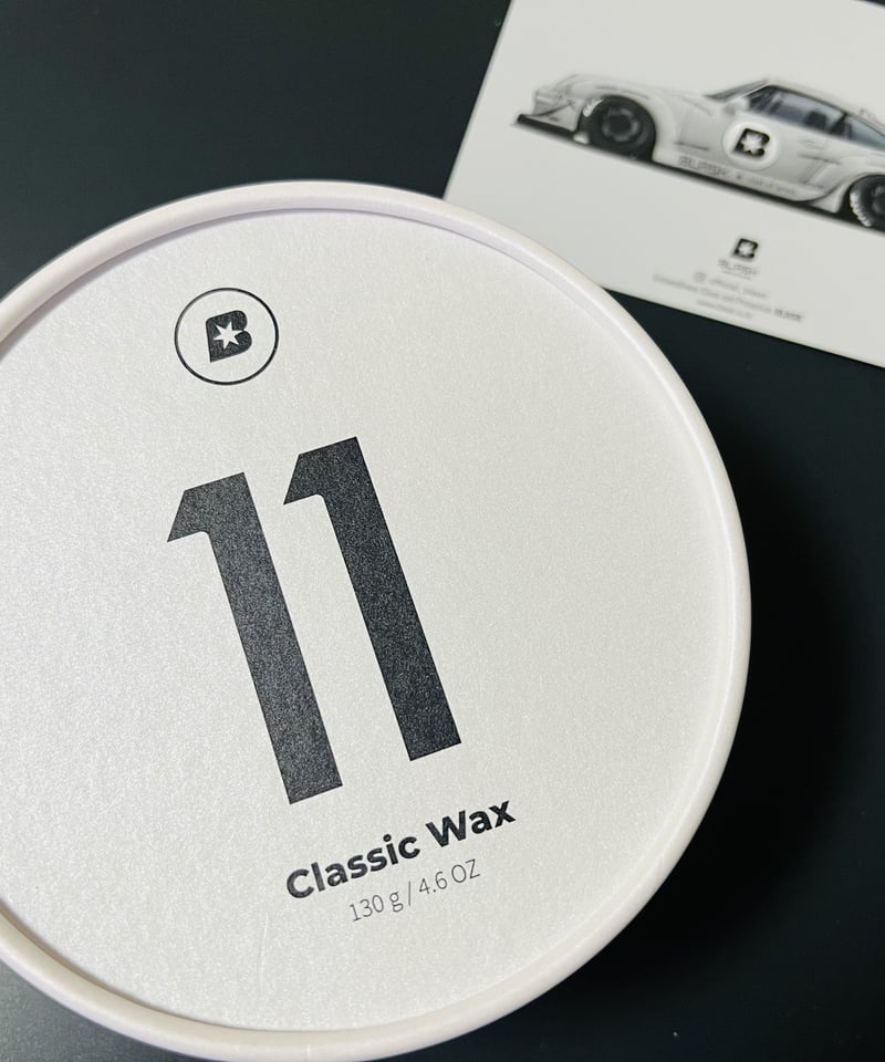 内容量130gBLASK NO.11 CLASSIC WAXセット【新品未使用】