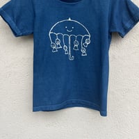 130 キッズ藍染Tシャツ