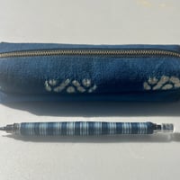 藍染め ペンケース