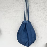 藍染ポシェット