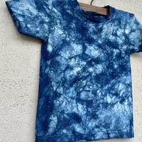1３0キッズ藍染Tシャツ