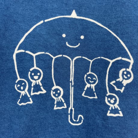 130 キッズ藍染Tシャツ