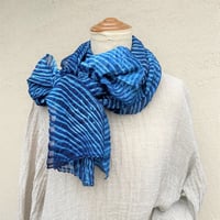 藍染ストール