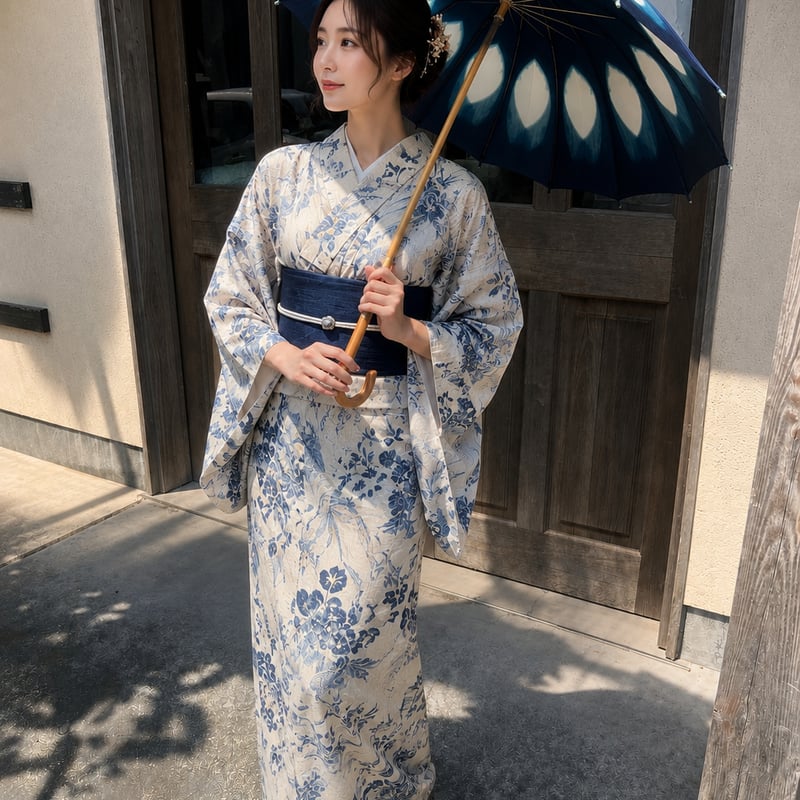 藍染め おしゃれな日傘 | blueblue2 STORE