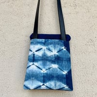 藍染斜め掛けバッグ