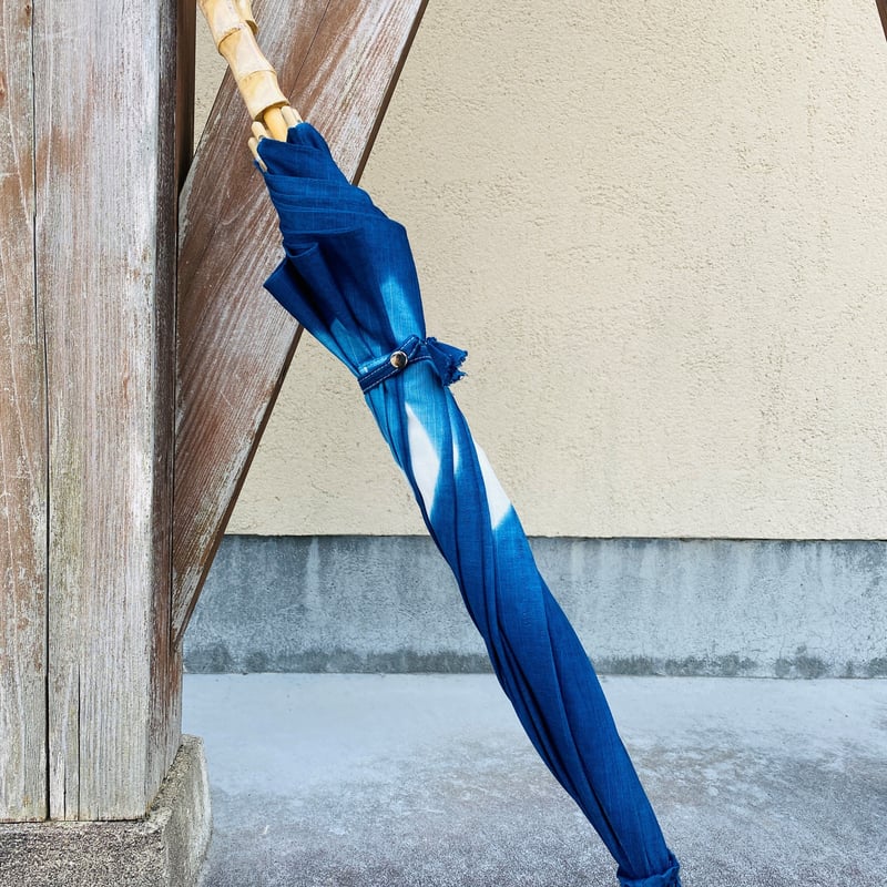 絞り藍染め おしゃれな日傘 | blueblue2 STORE